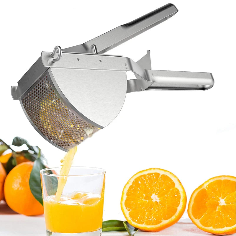 Potato Ricer Stainless Steel Potato Masher Heavy Duty Potato Ricer Masher For Baby Food Fruit Vegetable Juicer KC0154