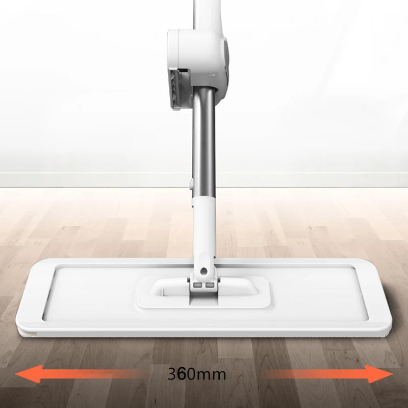 Magic Mop 360° Rotating Floor Mop | Flat Spin Mop Bucket System for Easy Home Cleaning