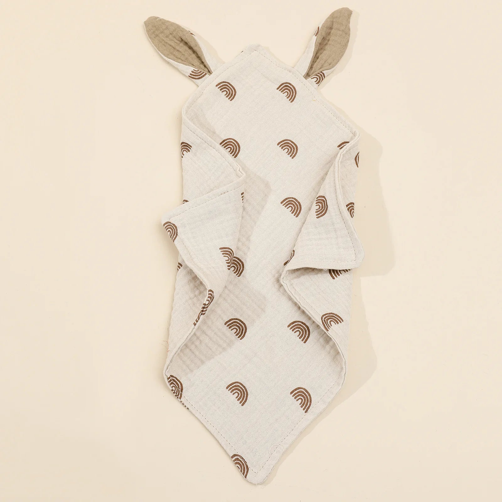 Burp Cloths for Newborn: Baby Soothe Cotton Muslin Comforter Blanket.