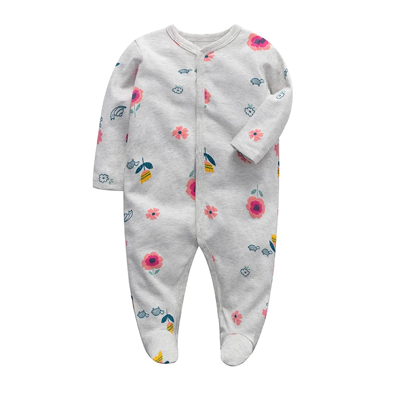 Sleepers Pajamas Onesies - Soft Cotton Baby Sleepwear for 0-12 Months