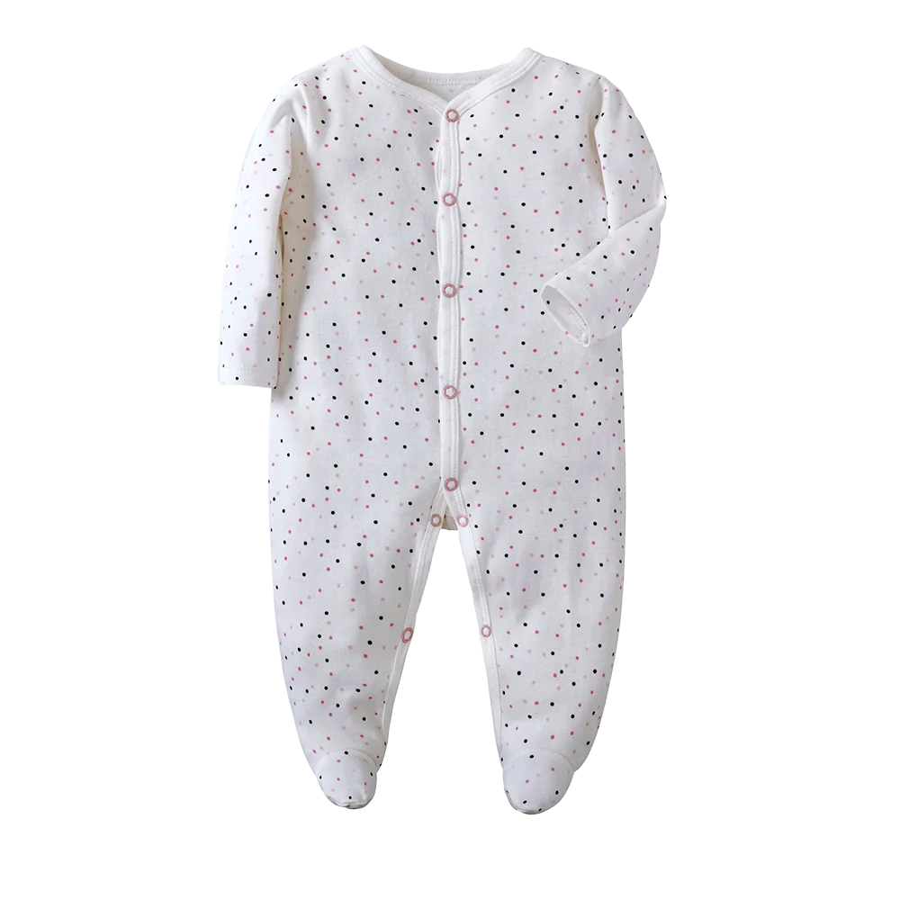 Sleepers Pajamas Onesies - Soft Cotton Baby Sleepwear for 0-12 Months