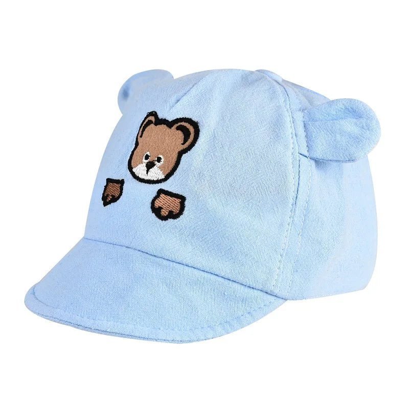 Baby Summer Baseball Cap Cute Dinosaur Baby Hat Cartoon Bear Sun Hat