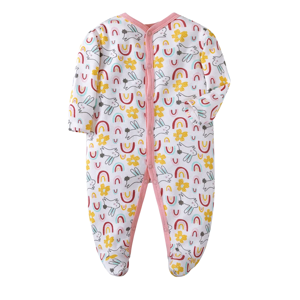 Sleepers Pajamas Onesies - Soft Cotton Baby Sleepwear for 0-12 Months