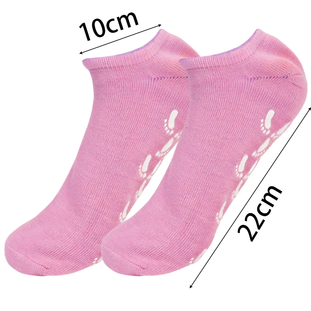 Reusable Silicone Moisturizing Mask Socks Exfoliating Anti Crack Protective Gloves Dry Dead Skin Remover Tools Hand Foot Care