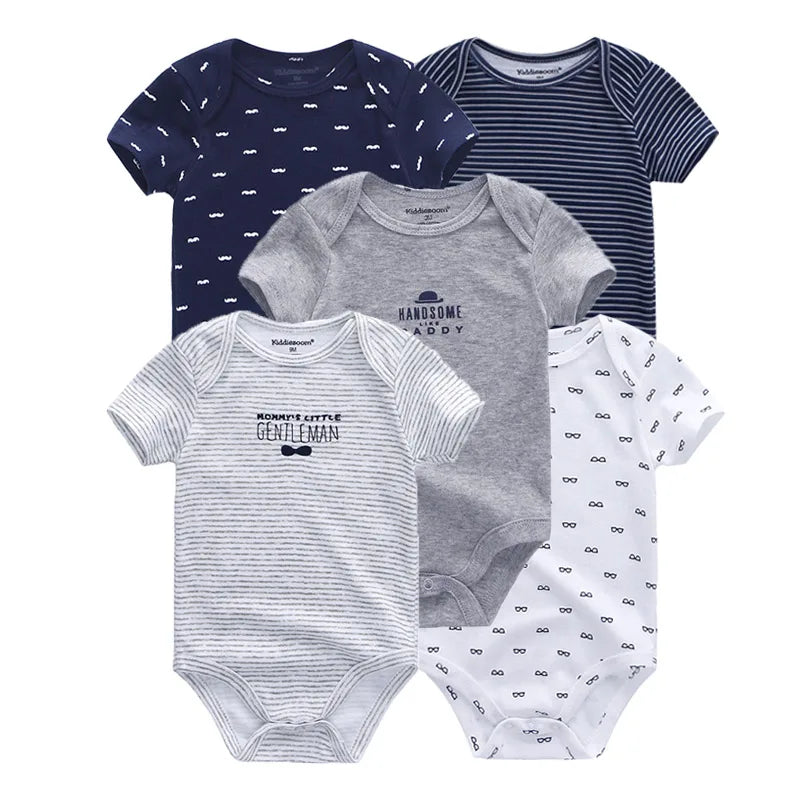 Colored Baby Bodysuit - Soft, Vibrant, Comfortable Wear for Newborns