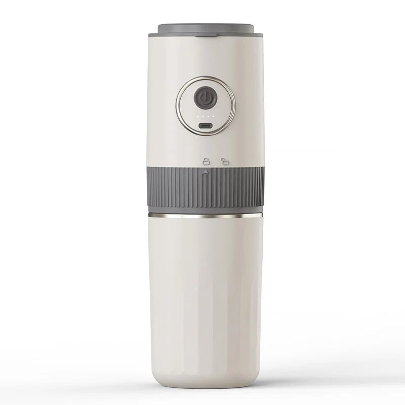 All-in-One Coffee Maker Travel-Friendly Handheld Espresso Machine with Built-in Grinder MINI for Home And Outdoor use