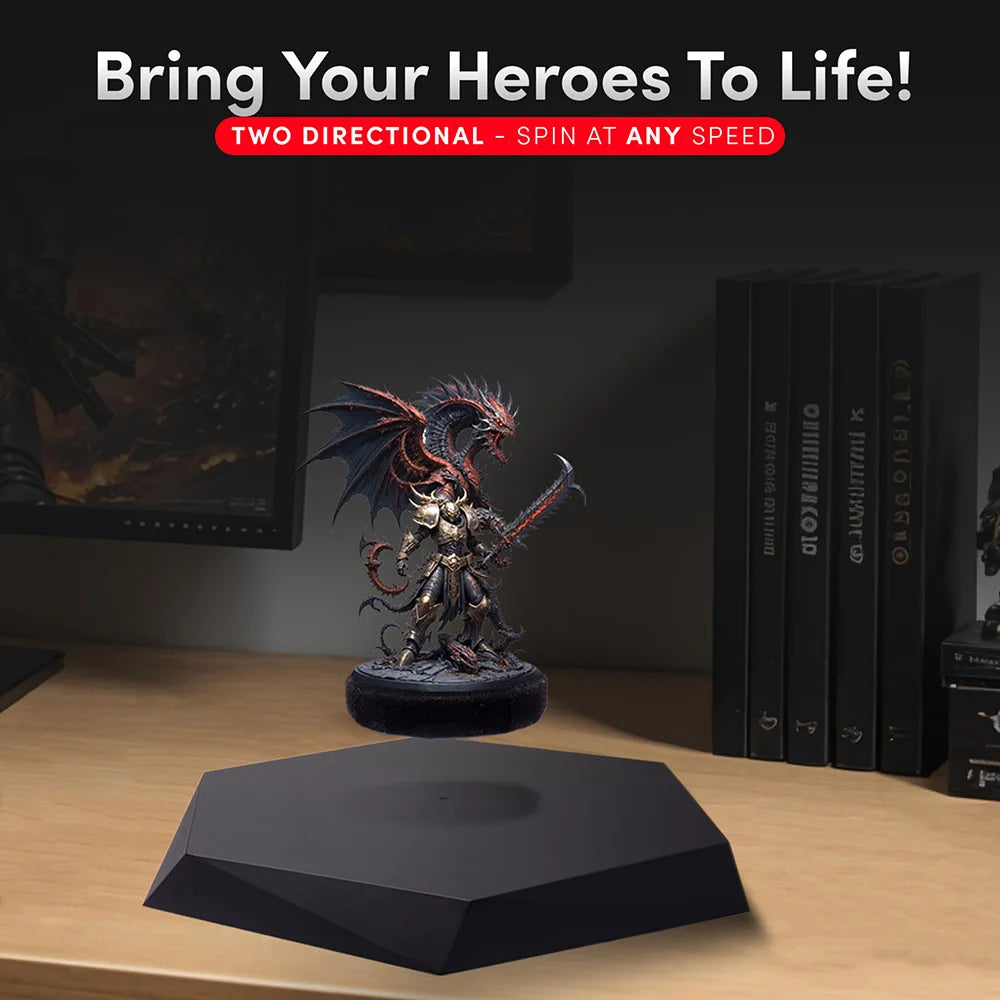 Levitating Display Stand | Magnetic Floating Display Base for Collectibles & Car Models