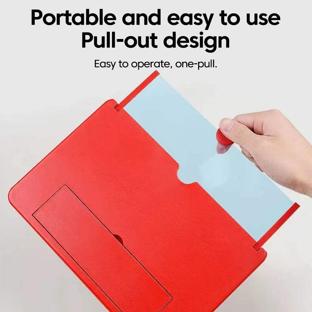 12/10 Inch Ultra-HD Cell Phone Screen Amplifier Mobile Phone Holder Portable Phone Large Screen Video Magnifier Stand Bracket