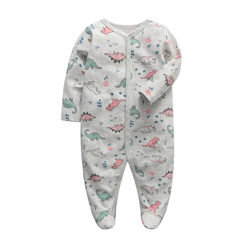 Sleepers Pajamas Onesies - Soft Cotton Baby Sleepwear for 0-12 Months