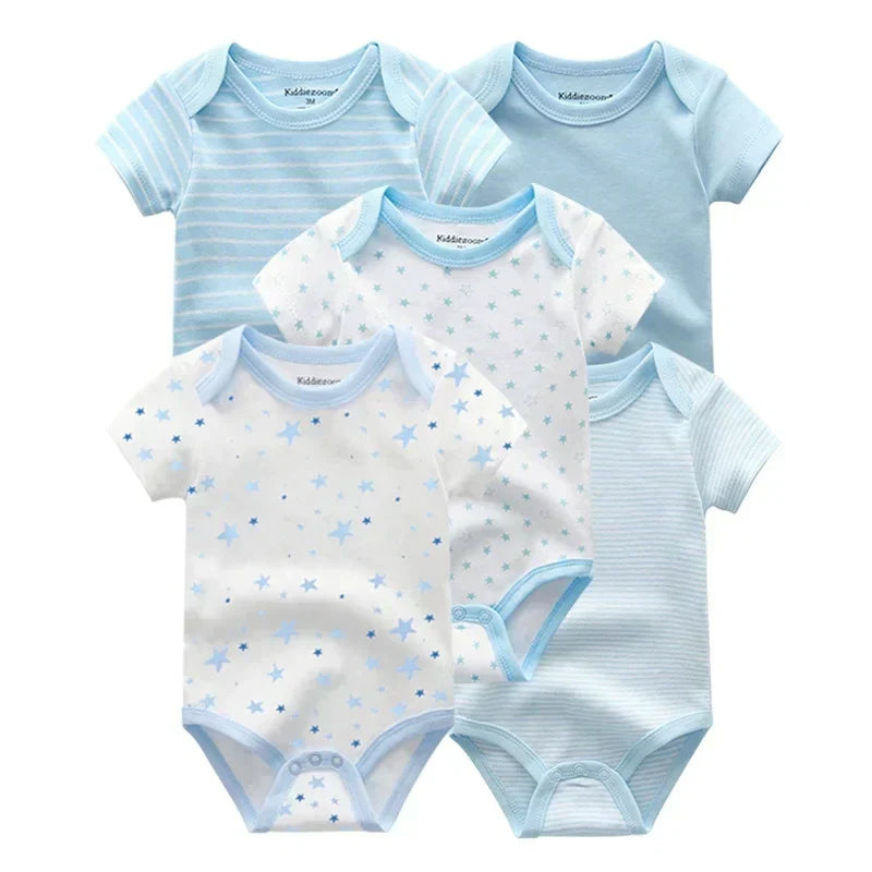 Colored Baby Bodysuit - Soft, Vibrant, Comfortable Wear for Newborns