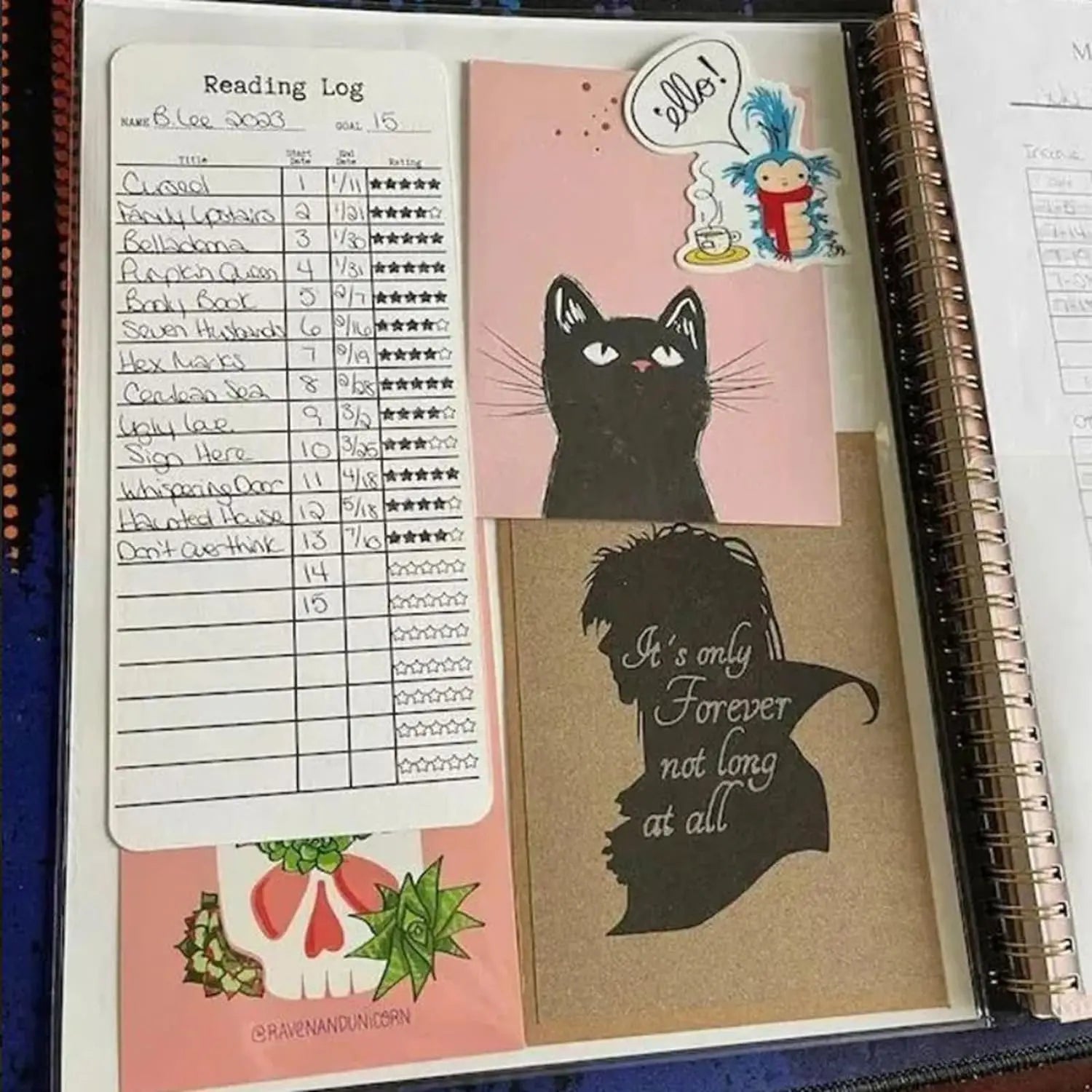 12pcs Library Book Club Card Bookmark Reading Log List Page Marker For Book Lover Reader Student Teacher Book Accessories New