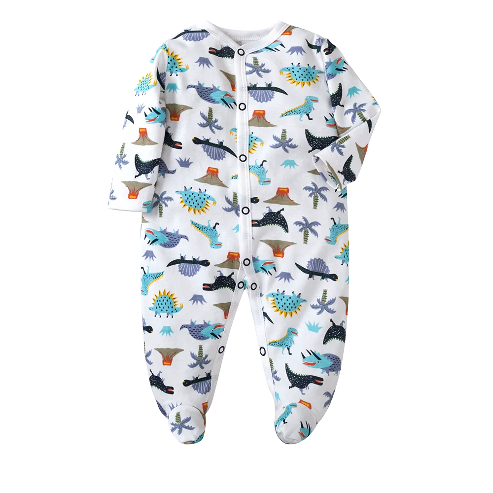 Sleepers Pajamas Onesies - Soft Cotton Baby Sleepwear for 0-12 Months