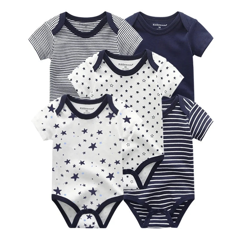 Colored Baby Bodysuit - Soft, Vibrant, Comfortable Wear for Newborns