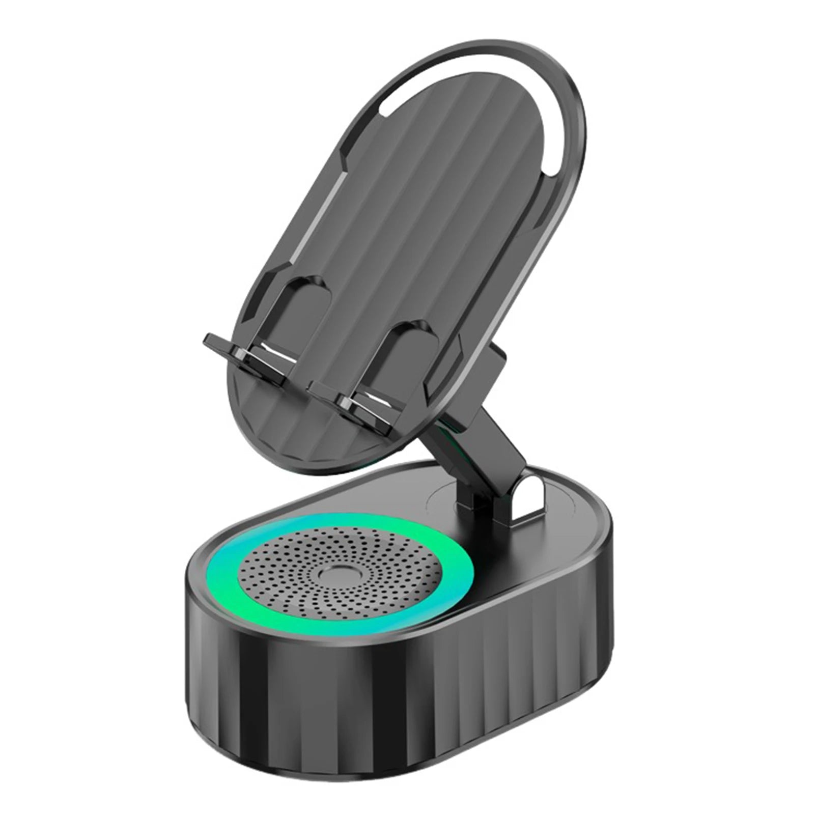 5 in 1 Bluetooth-compatible Audios Power Banks Bracket Rotating Home Smart Wireless Induction Audio Speaker Phone Stand