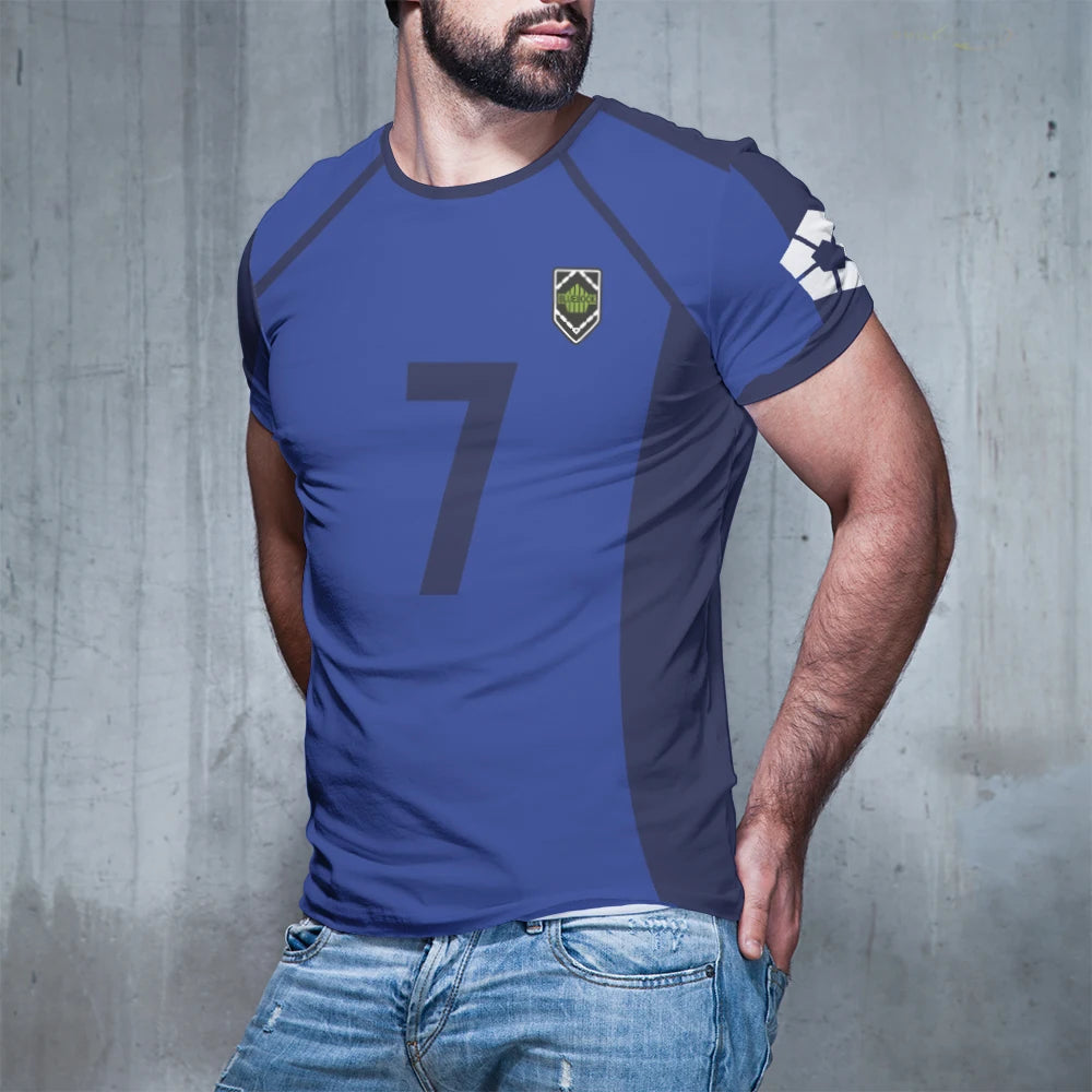 Blue Lock Anime Football Uniforms – NAGI Blue Jerseys