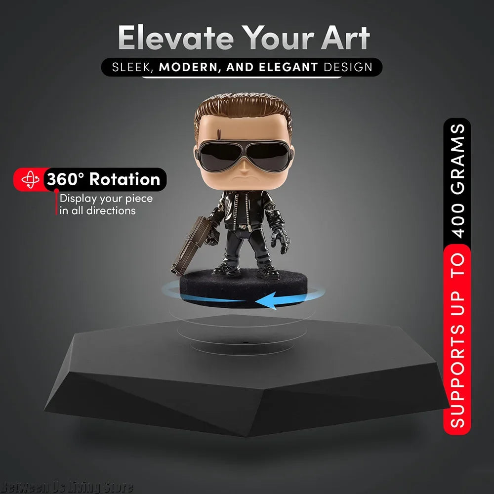 Levitating Display Stand | Magnetic Floating Display Base for Collectibles & Car Models