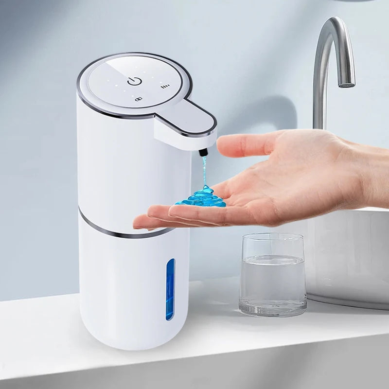 400ml Touchless Automatic Liquid Soap Dispensers TYPE-C High Battery Life