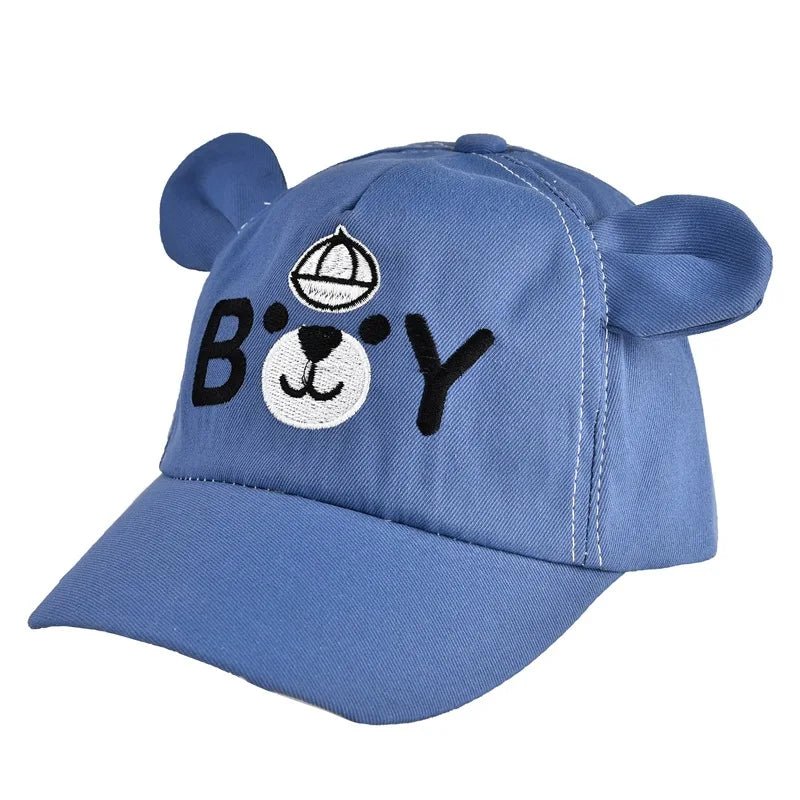 Baby Summer Baseball Cap Cute Dinosaur Baby Hat Cartoon Bear Sun Hat