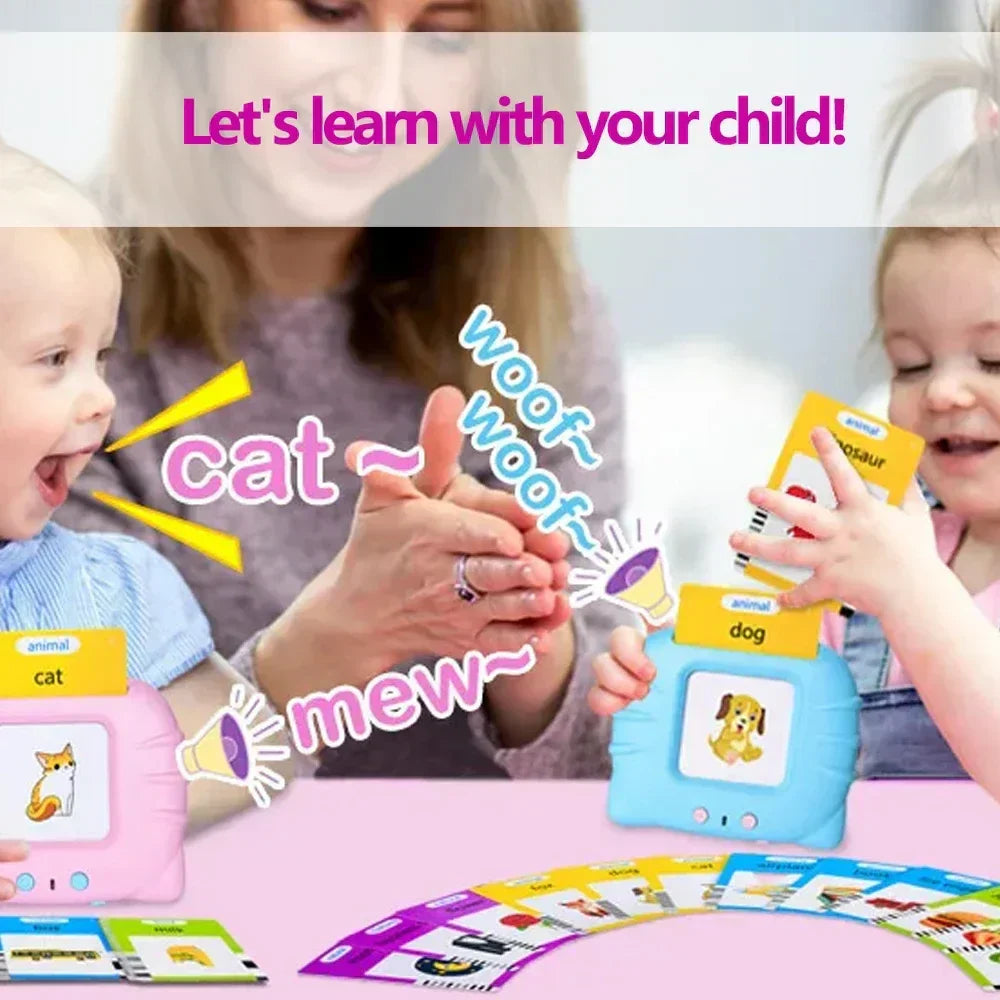 Talking Flashcards - Interactive Learning Cards for Kids with Sound