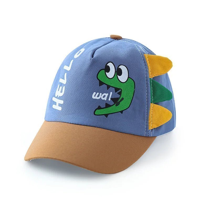 Baby Summer Baseball Cap Cute Dinosaur Baby Hat Cartoon Bear Sun Hat
