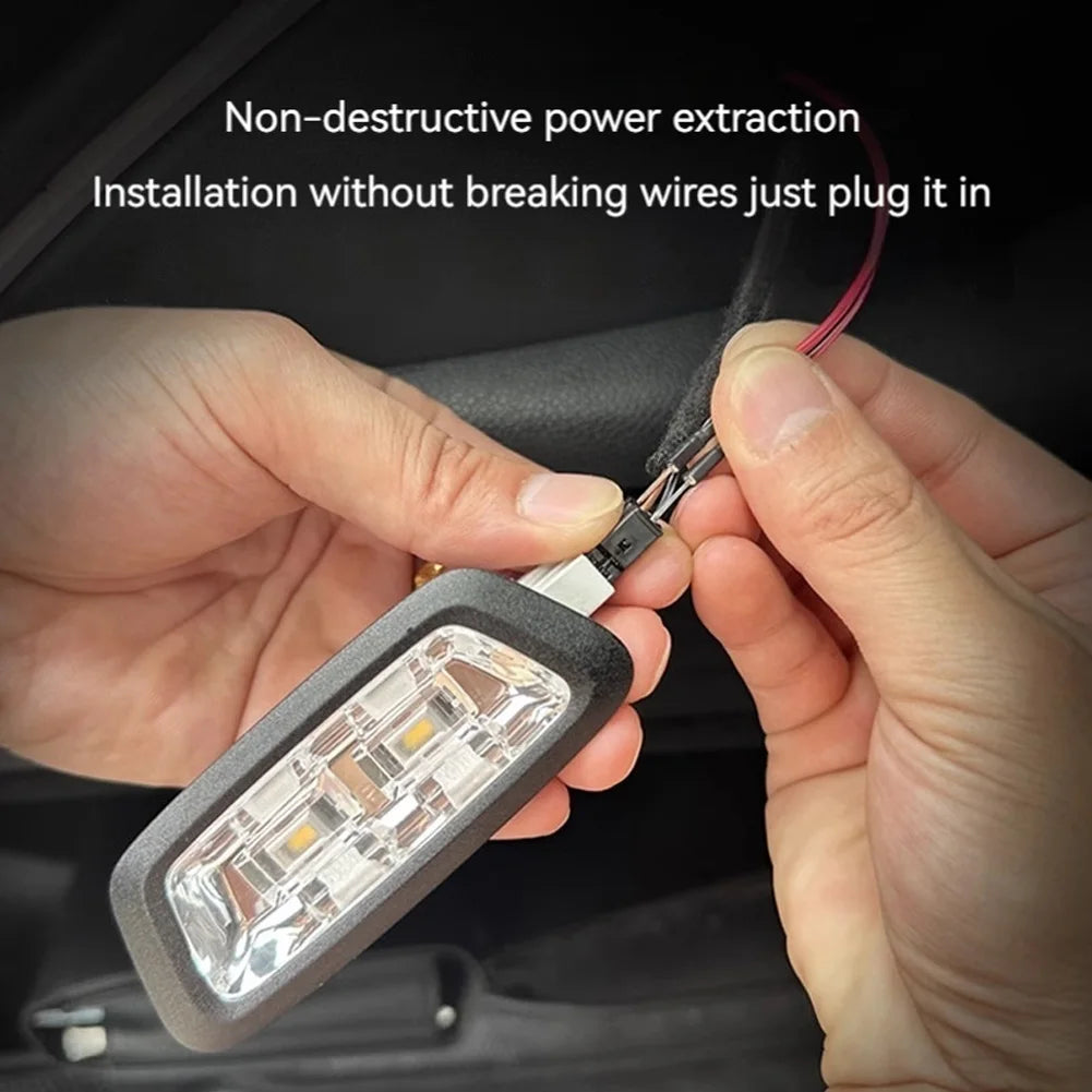 Car Trunk LED Strip Light, Silicone Flexible Cuttable Vehicle Ambient Lighting, Waterproof Interior Lamp Decoration