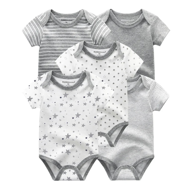 Colored Baby Bodysuit - Soft, Vibrant, Comfortable Wear for Newborns