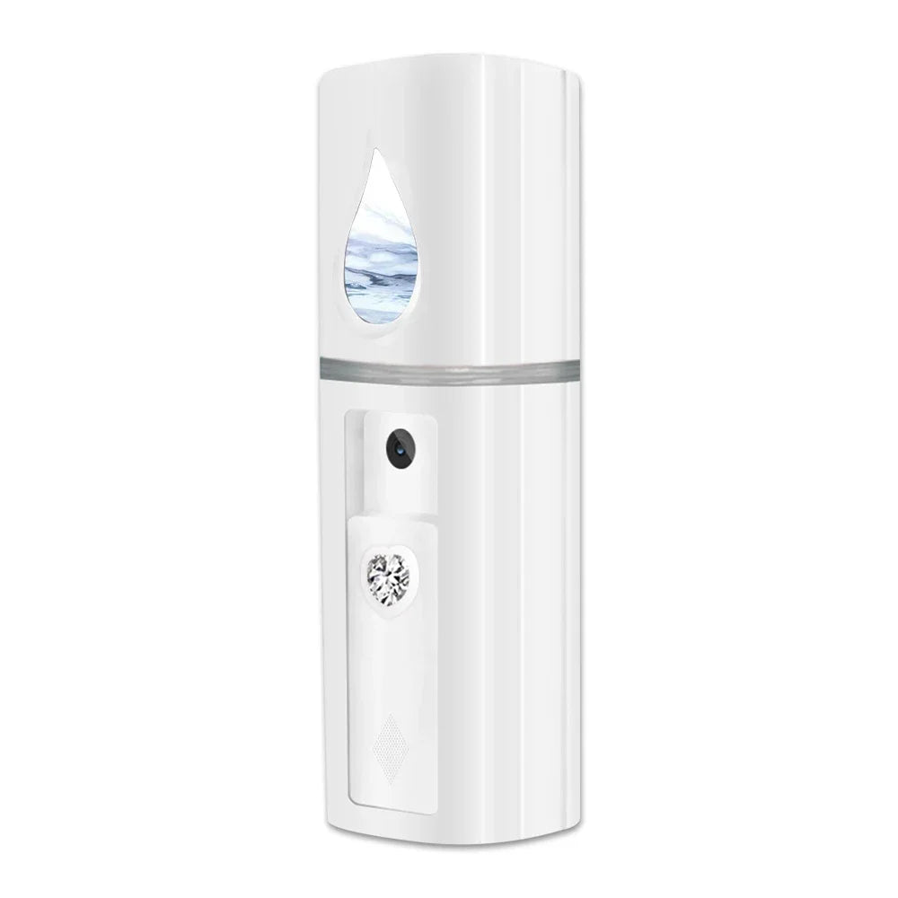 Facial Nano Steamer Mist Spray | Mini Handheld Face Sprayer for Eyelash Extensions, Deep Pore Cleaning & Hydration
