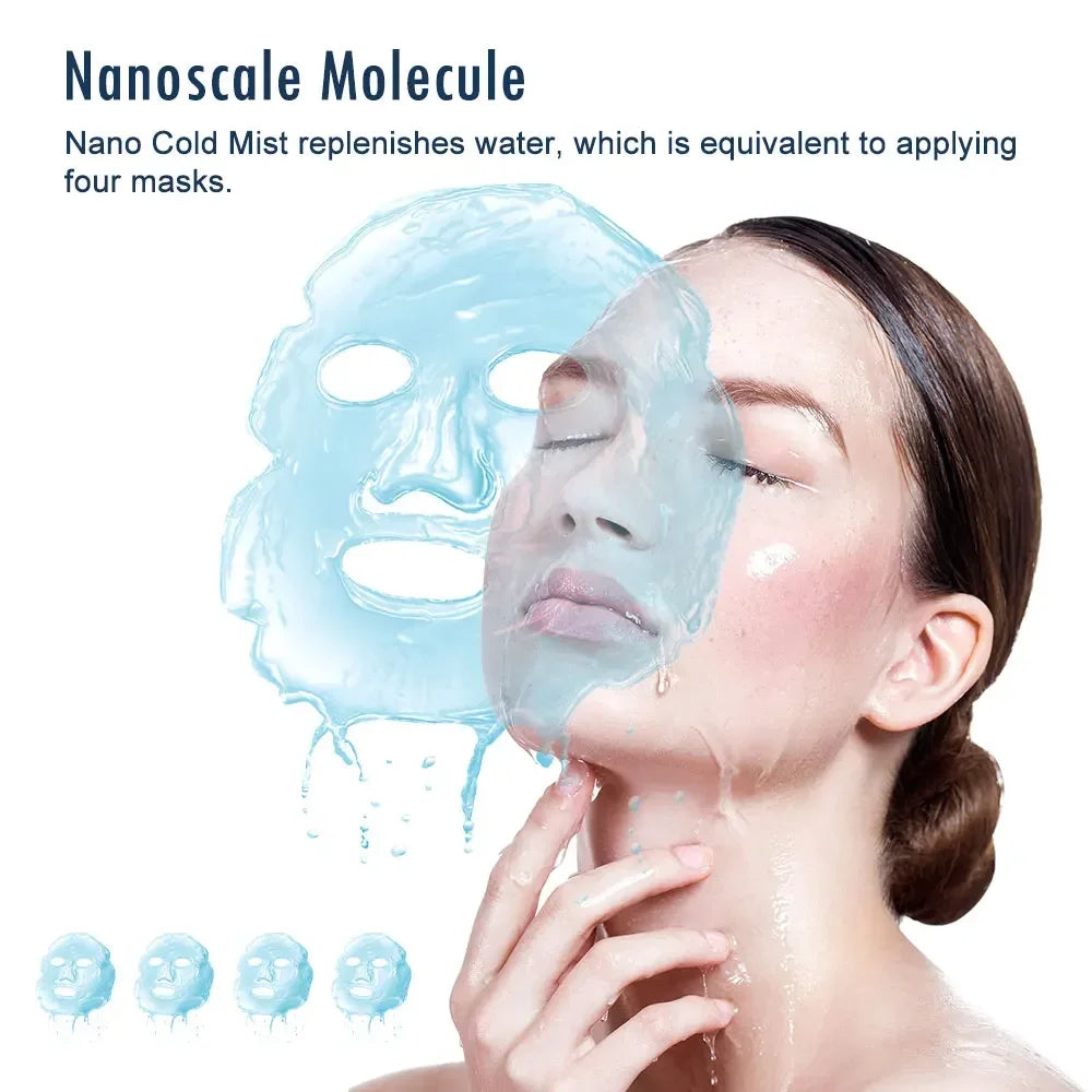 Facial Nano Steamer Mist Spray | Mini Handheld Face Sprayer for Eyelash Extensions, Deep Pore Cleaning & Hydration