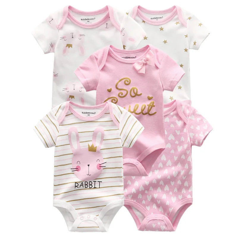Colored Baby Bodysuit - Soft, Vibrant, Comfortable Wear for Newborns