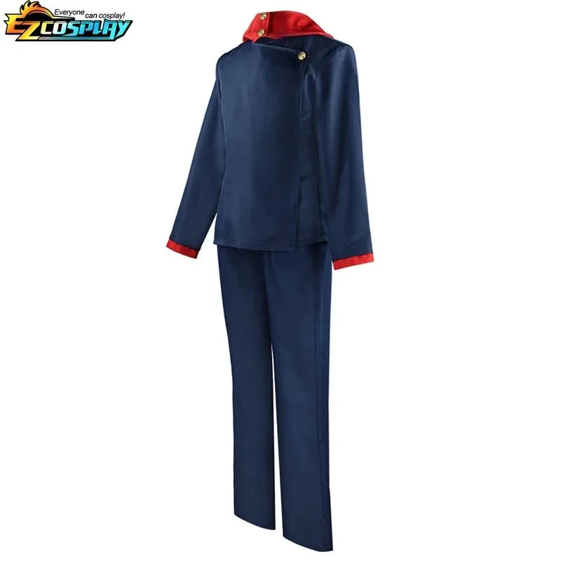 Anime Jujutsu Kaisen Itadori Yuji Cosplay Costume For Men Itadori Yuji Shirt Uniform Suit Halloween Carnival Party Outfit