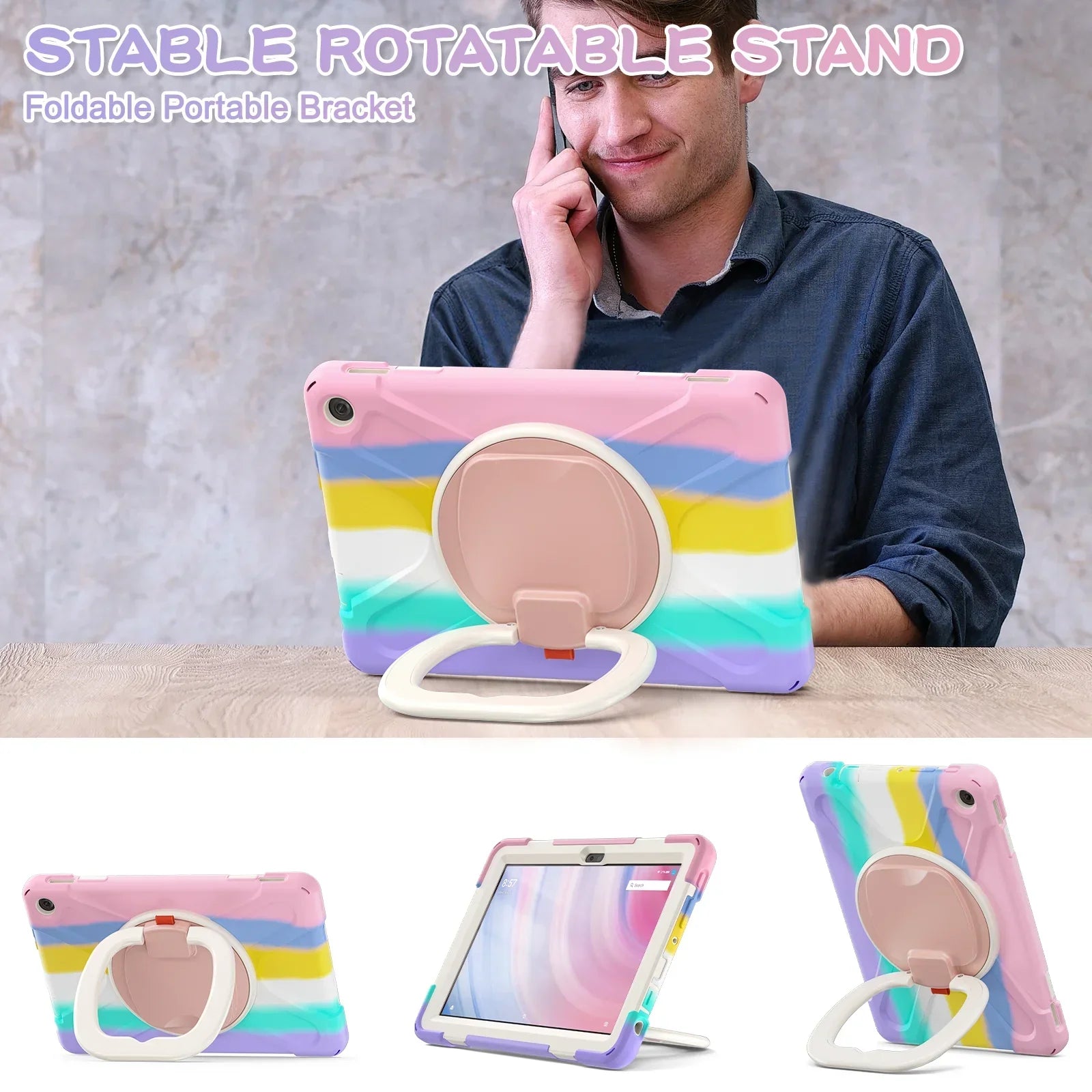 Case For Amazon Fire HD 10 2023 (13th Generation) 10.1inch Shockproof