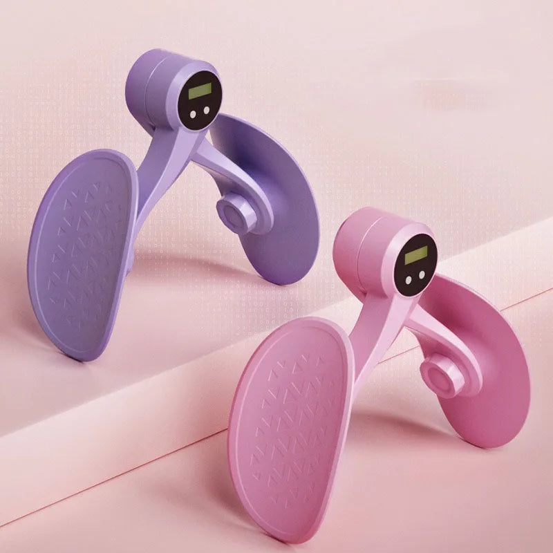 Pelvic Floor Muscle Trainer with Counter – Adjustable Thigh Master for Leg & Glute Training