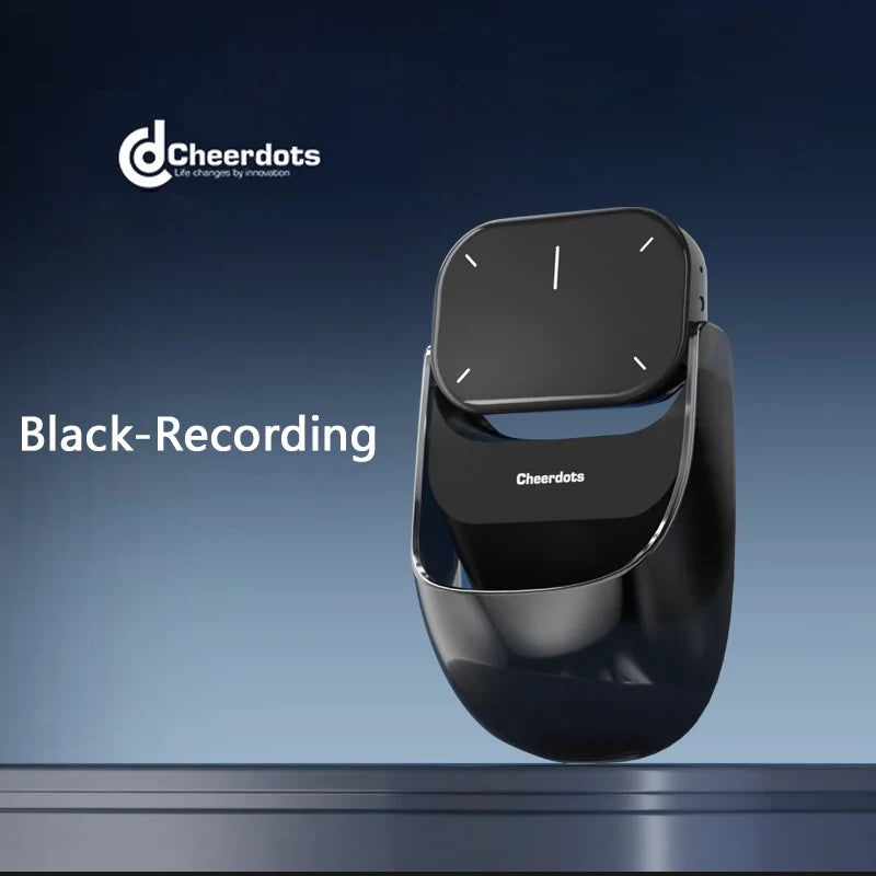 Cheerdots 2 Detachable Air Mouse Wireless Touchpad Laser All-in-one AI Recording ChatGPT Mobile Presenter Remote Control Custom