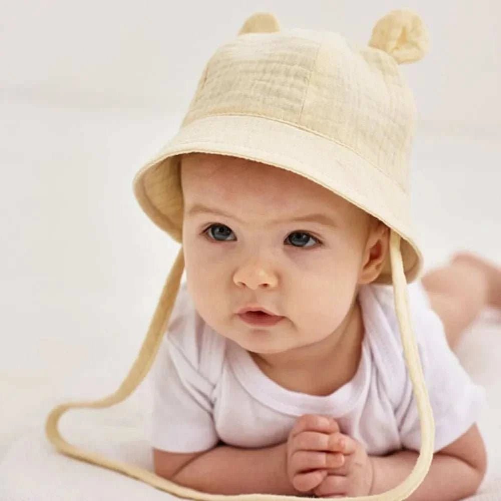 Baby Sun Hat: Cute Rabbit Ear Beach Caps for Boys & Girls | Panama Hat