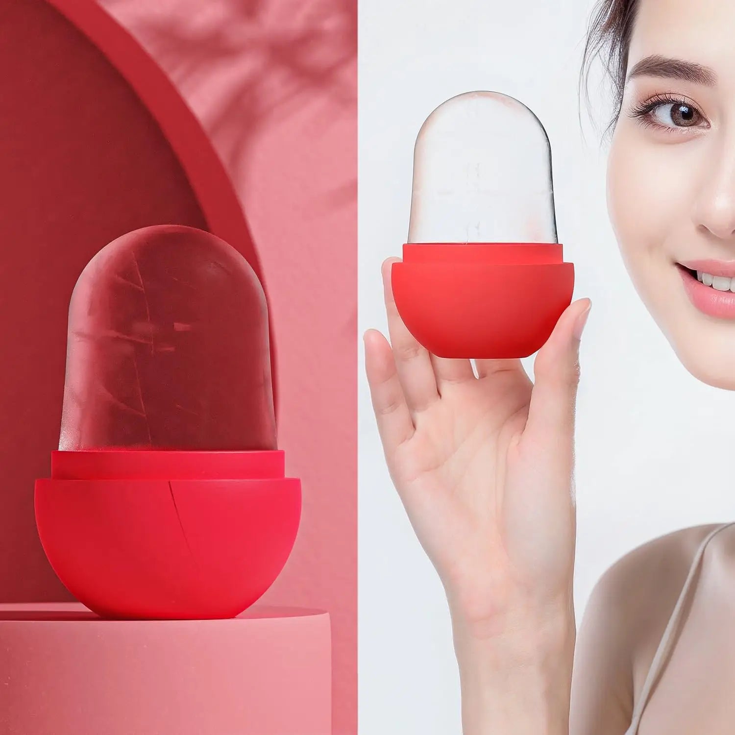 Ice Roller for Face and Eye Ice Face Roller Ice Roller Skin Care Tools for Women