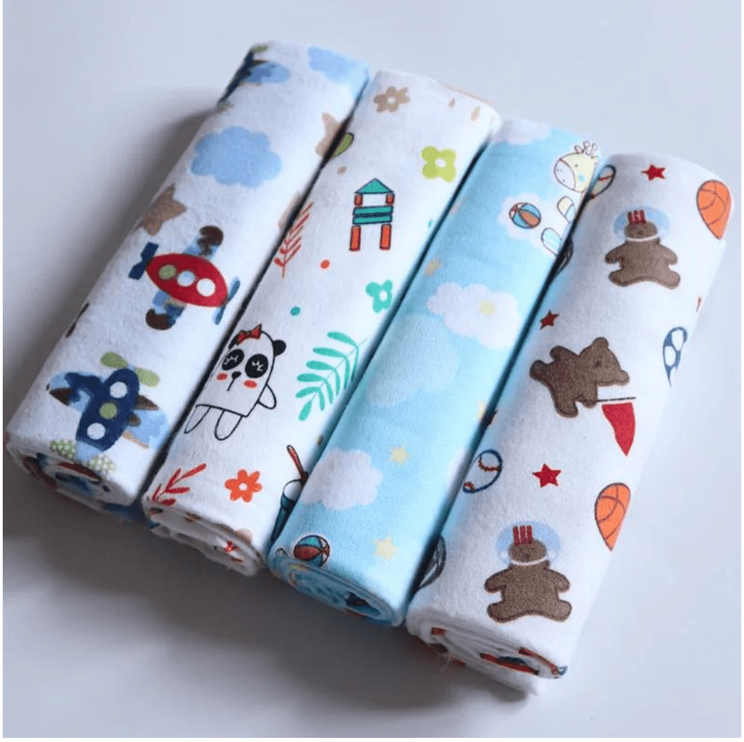 Infant Receiving Blanket: Organic Baby Blanket, Soft and Cozy Wraps.