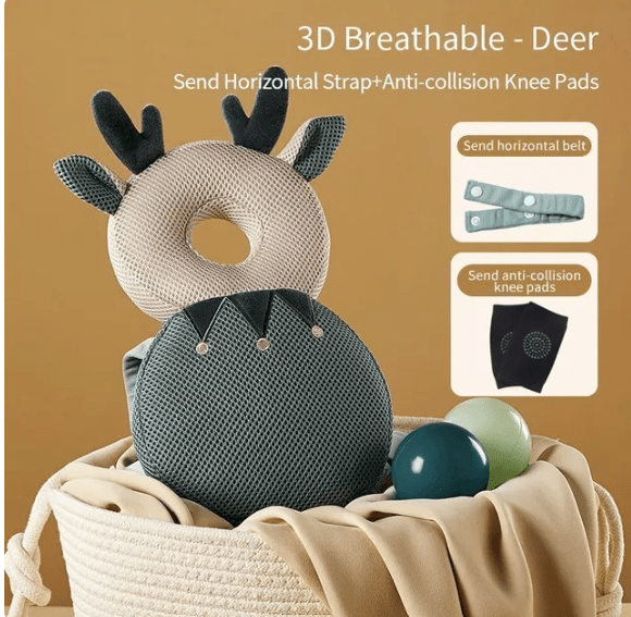 Head Protector: Baby Head Protection, Headrest Cushions and Backpack.