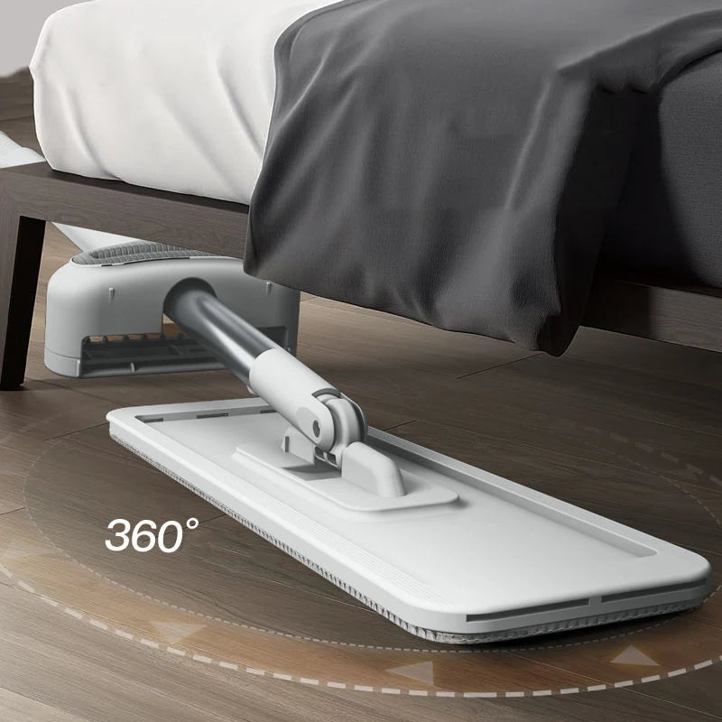 Magic Mop 360° Rotating Floor Mop | Flat Spin Mop Bucket System for Easy Home Cleaning