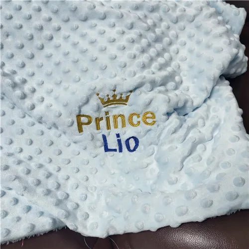 Personalised Baby Blanket - Soft, Custom Fleece, Perfect Baby Gift.