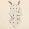 Burp Cloths for Newborn: Baby Soothe Cotton Muslin Comforter Blanket.