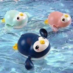 Bath Toys Summer Kids Swimming Clockwork Dolls Play Water Baby Bathing