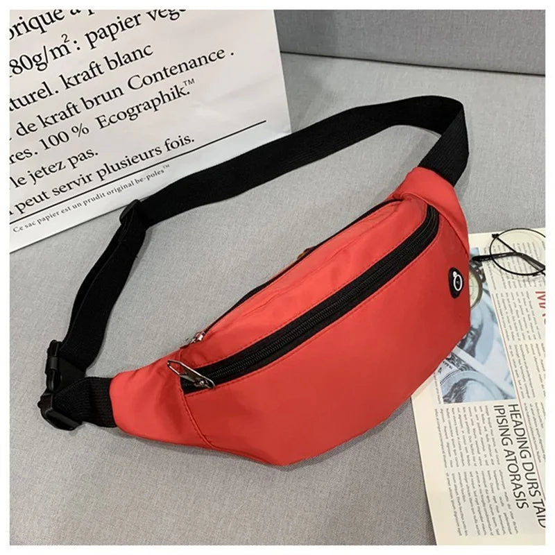 Fanny Pack Waist Belt Bag, Women and Men With Adjustable Strap For Travel, Running