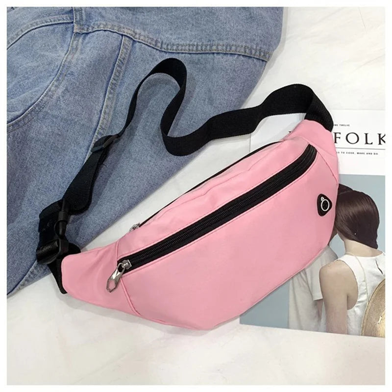 Fanny Pack Waist Belt Bag, Women and Men With Adjustable Strap For Travel, Running