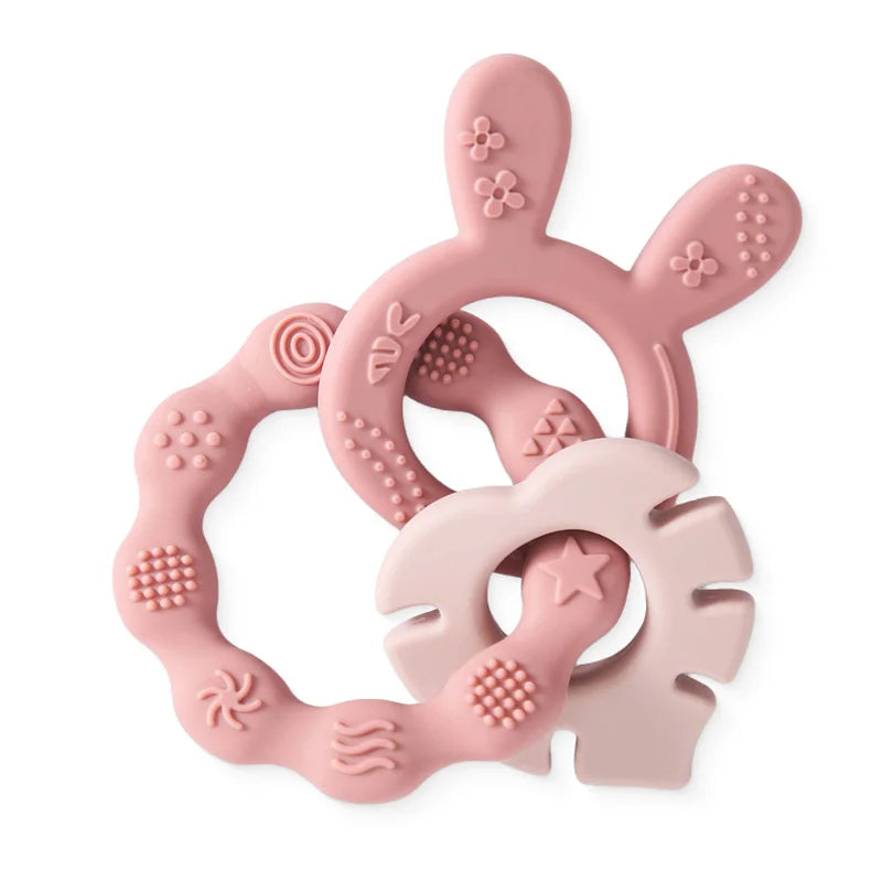 Teether Ring - Safe & Durable Baby Teething Toy for Soothing Relief