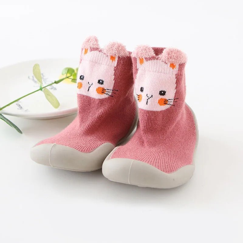 Baby First Shoes - Soft Sole, Anti-Slip Knit Booties Baby and Toddlers