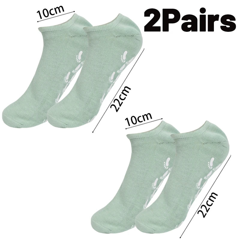 Reusable Silicone Moisturizing Mask Socks Exfoliating Anti Crack Protective Gloves Dry Dead Skin Remover Tools Hand Foot Care