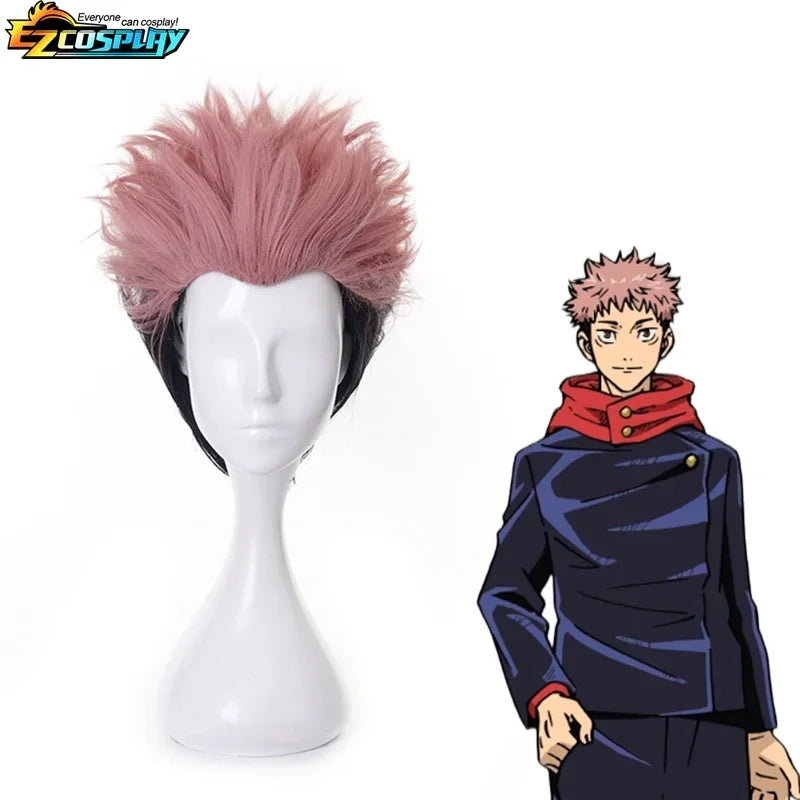 Anime Jujutsu Kaisen Itadori Yuji Cosplay Costume For Men Itadori Yuji Shirt Uniform Suit Halloween Carnival Party Outfit