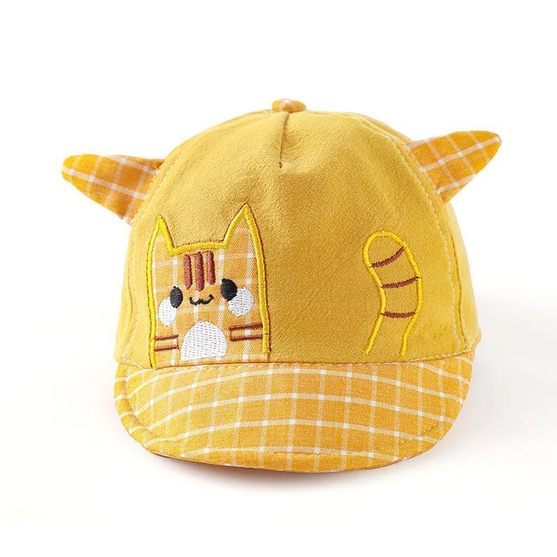 Baby Summer Baseball Cap Cute Dinosaur Baby Hat Cartoon Bear Sun Hat