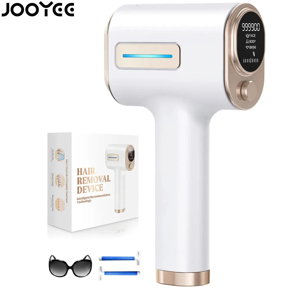 IPL Hair Removal Laser Epilator 999900 Fast Flash Hair Remover Painless Permanent Photoepilator Whole Body Treament for Women