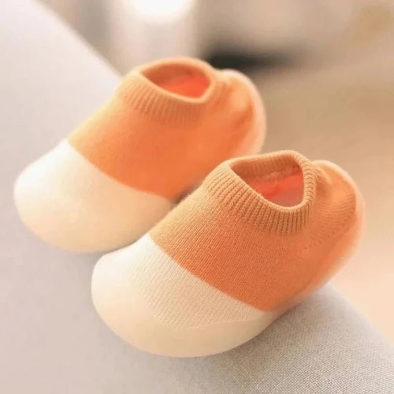 Baby First Shoes - Soft Sole, Anti-Slip Knit Booties Baby and Toddlers